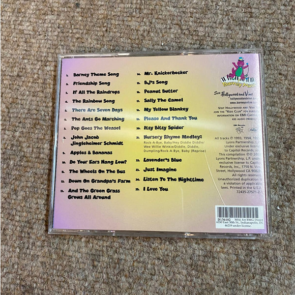 Rare Barneys Greatest Hits The Early Years CD - Picture 2 of 2